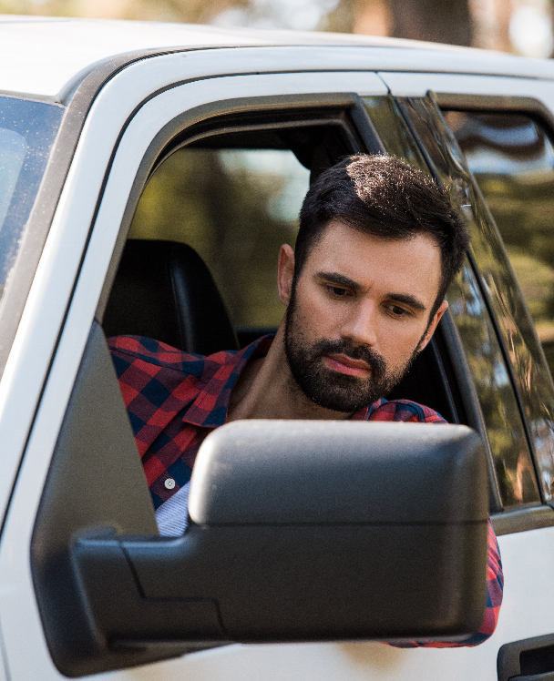 Southwinds Rentals Customer Backing up Trailer